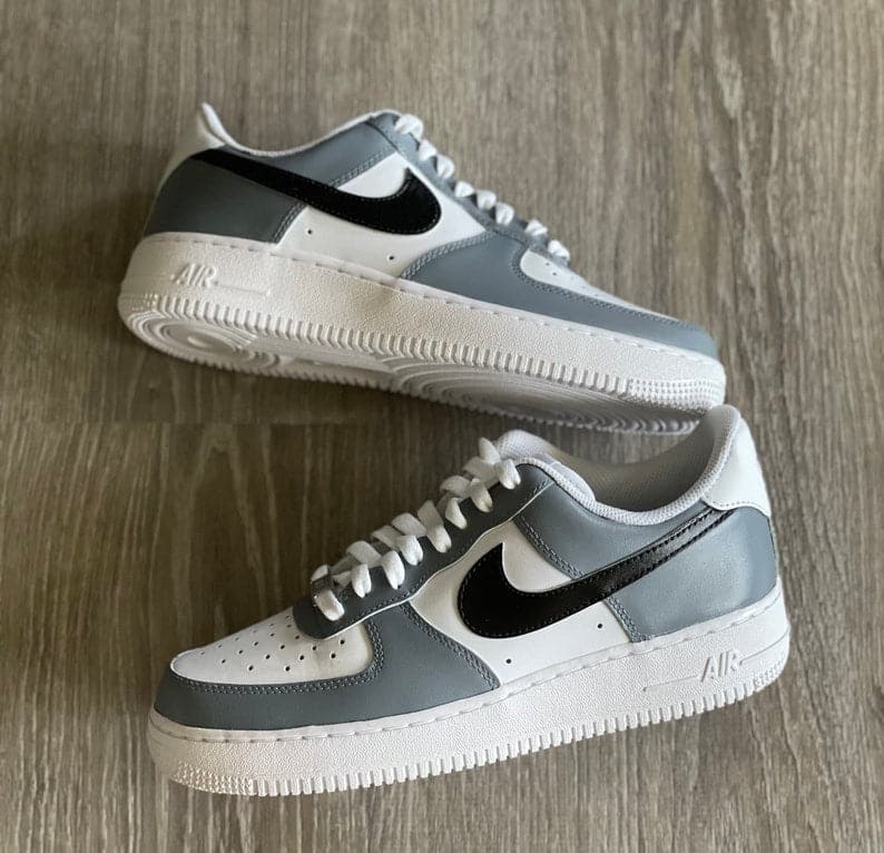 Grey Air Force 1 Custom