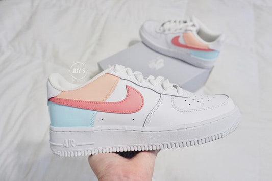 Pastel Ice Cream Color Block Custom Air Force 1