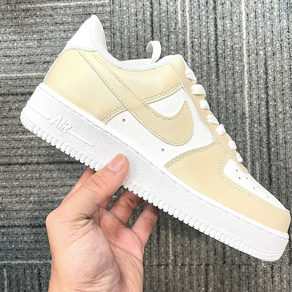 Custom Air Force 1 X Beige