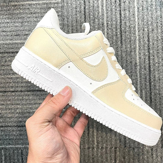Custom Air Force 1 X Beige