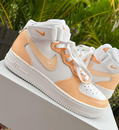 Orange Ice Cream Custom Air Force 1