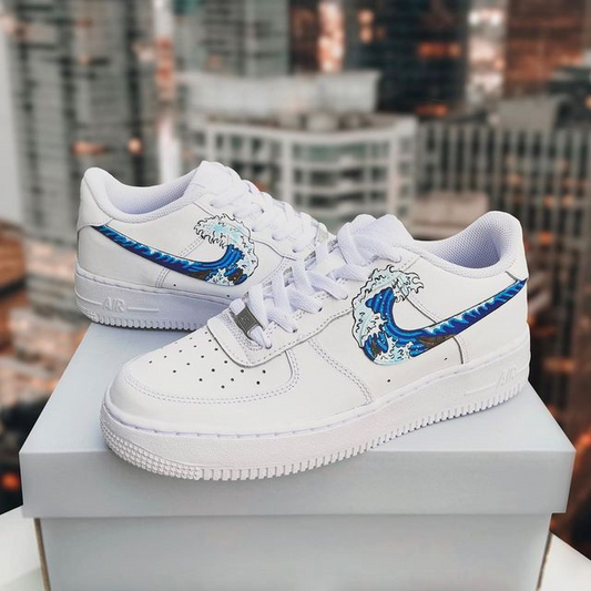 CUSTOM AIR FORCE 1 WAVE KANAGAWA