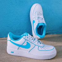 Lonely Mood Collection AF1 Sky Blue Outline Air Force 1