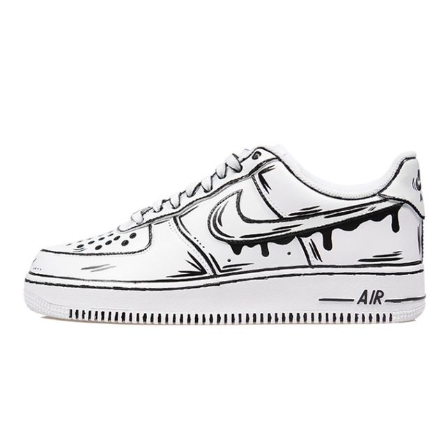 Custom Air Force 1 Outline Drip