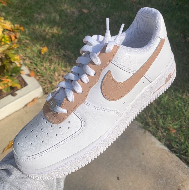 Light Brown Custom Air Force 1