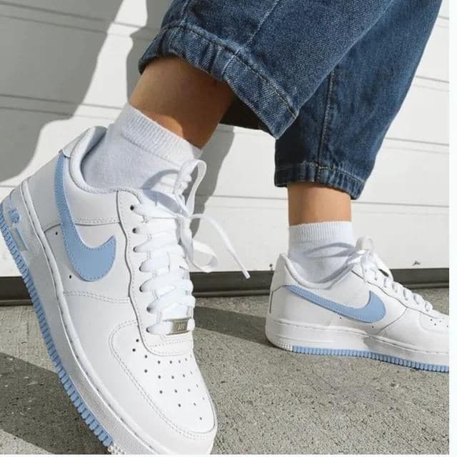 BLUE AIR FORCE 1 CUSTOM