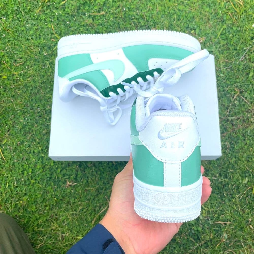 Custom Air Force 1 X olive green