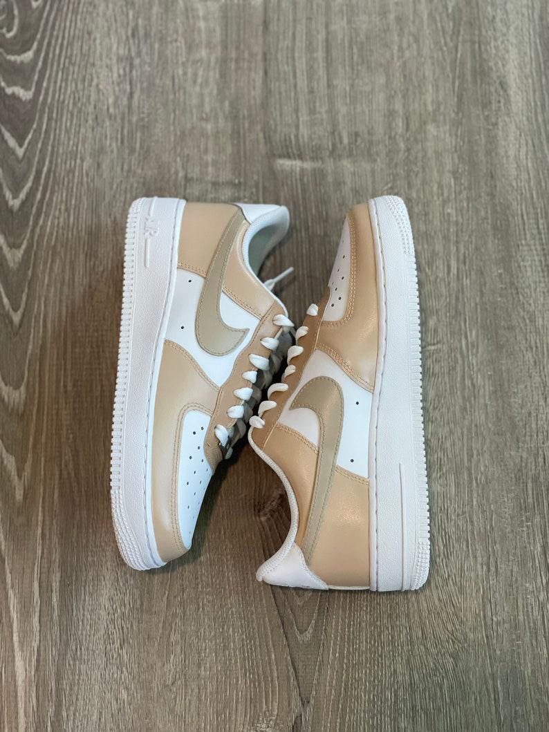 Neutral Beige Scale Custom Air Force 1