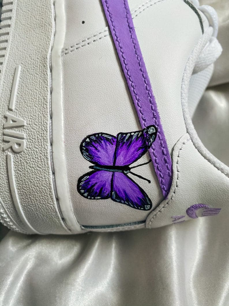 Custom Air Force 1 butterfly