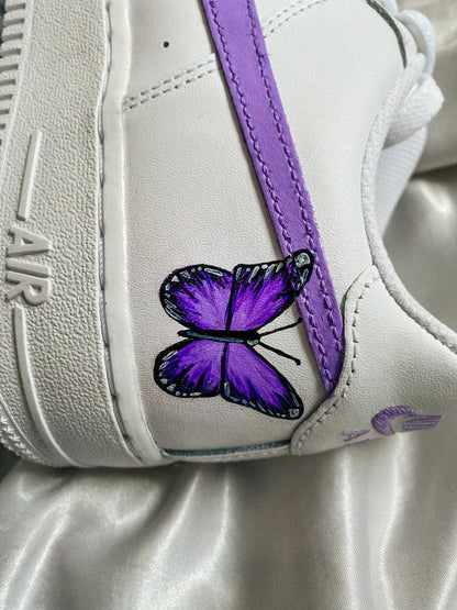 Custom Air Force 1 butterfly