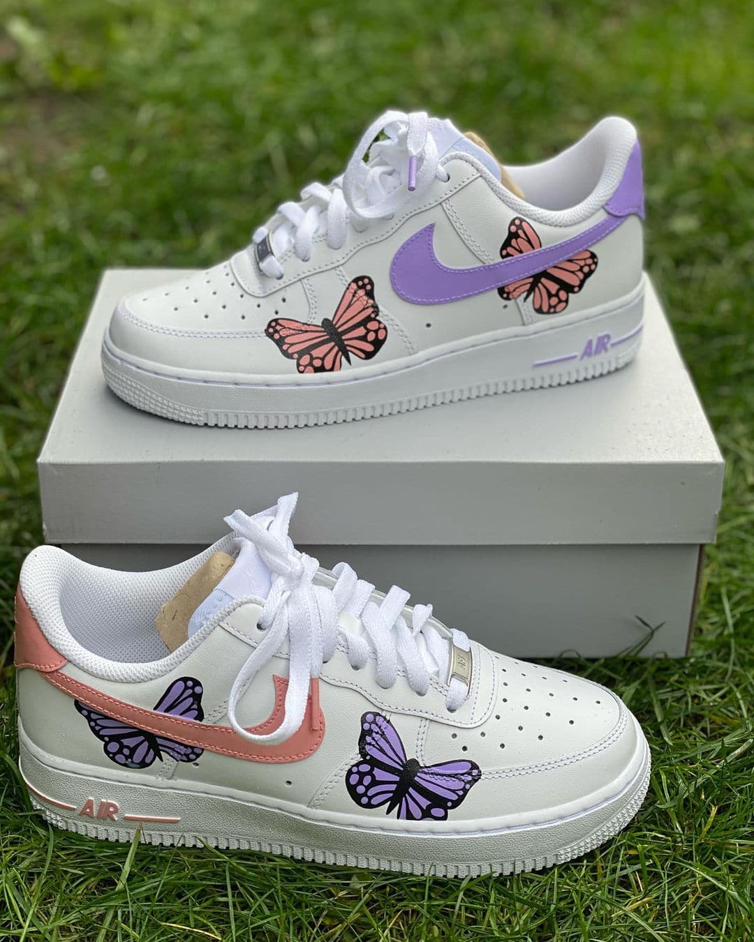 Butterfly Custom Pink and Purple Variation