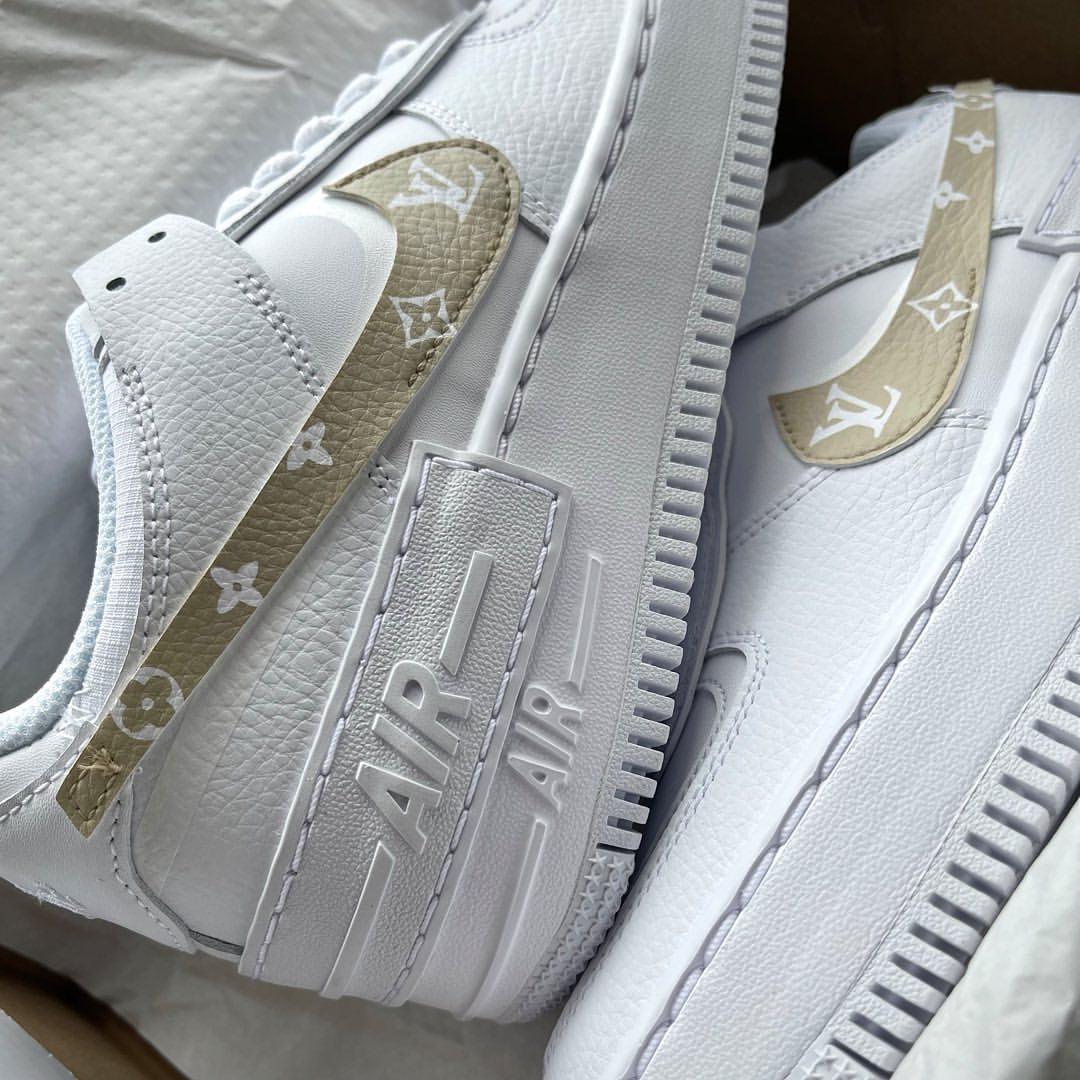 Custom Air Force 1 Beige