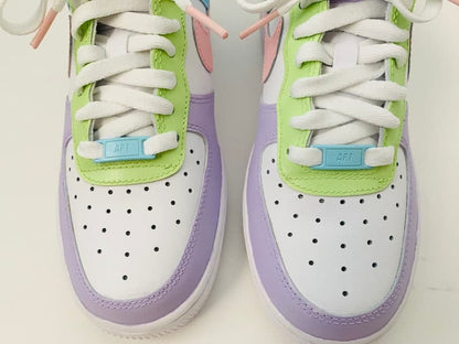 Pastels Custom Air Force 1's water Resistant