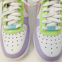 Pastels Custom Air Force 1's water Resistant