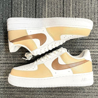 Custom Air Force 1 X Brown & Beige