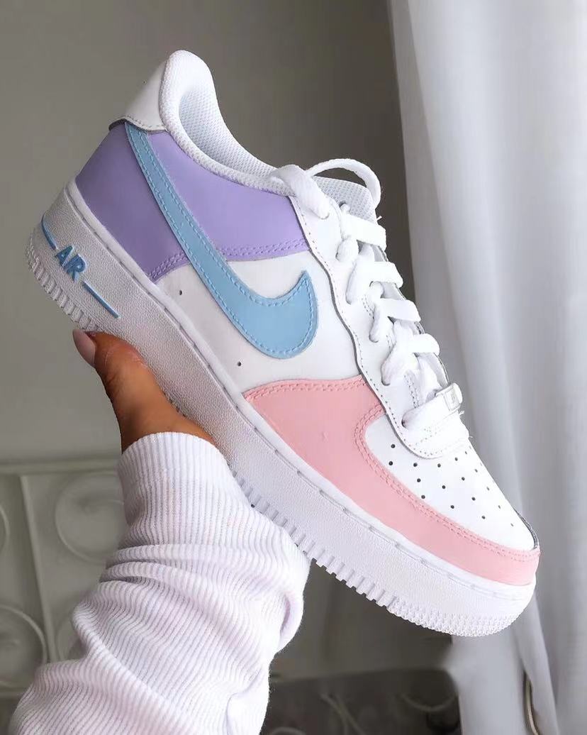 Pink Purple Air Force One Custom