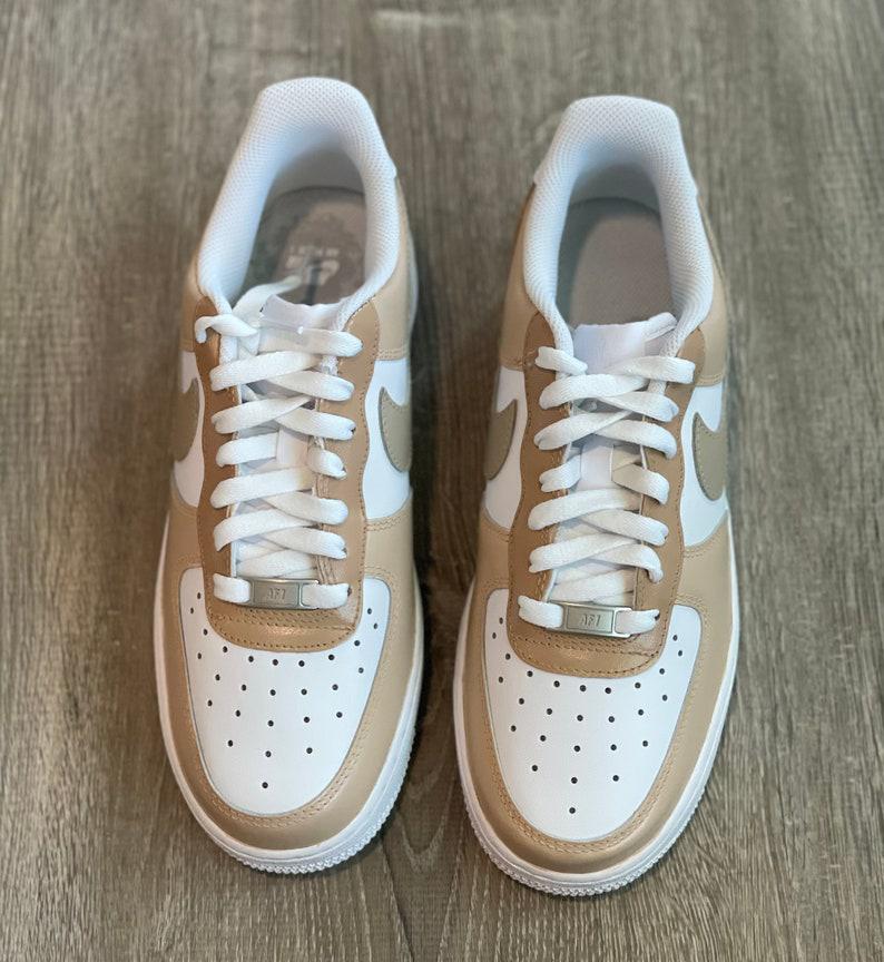 Neutral Beige Scale Custom Air Force 1