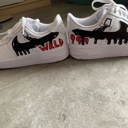 Juice Wrld Custom Air Force 1s