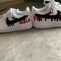 Juice Wrld Custom Air Force 1s