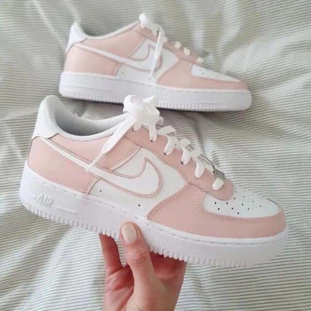 BABY PINK AIR FORCE 1 CUSTOM