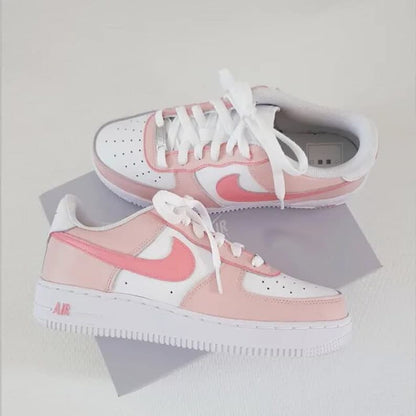 Custom Air Force 1 First Crush Pink