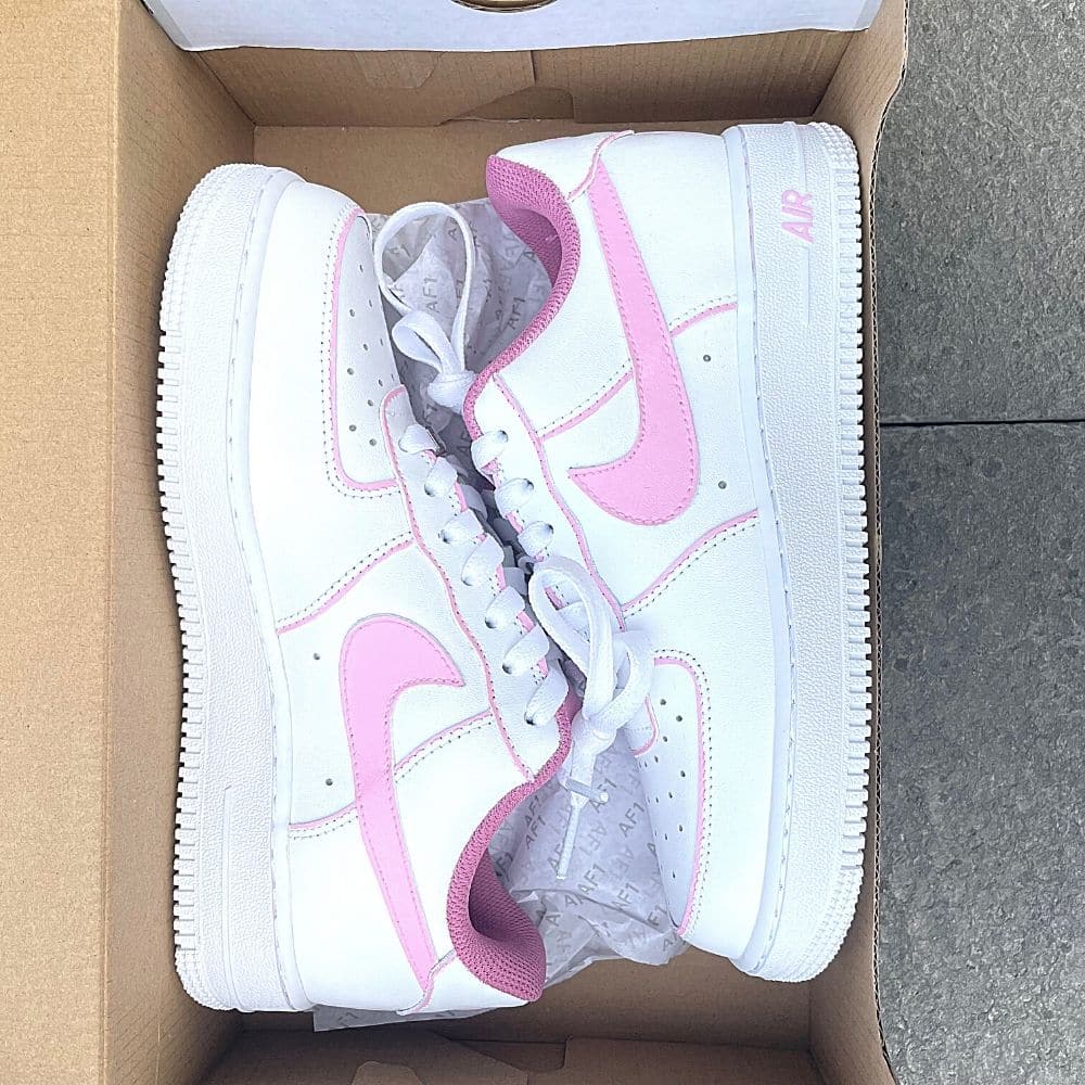 Custom Air Force 1 X Pink Colour
