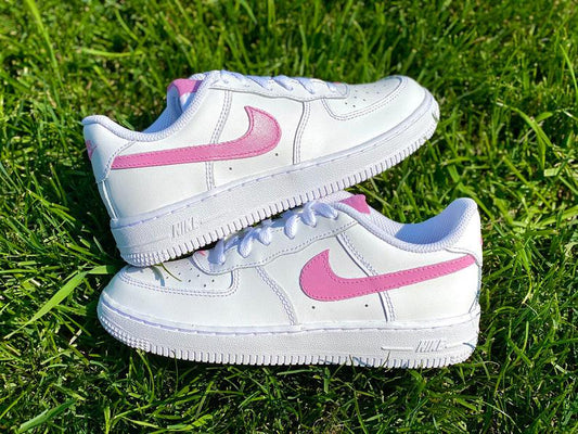 Custom Pink Nike Air Force Ones