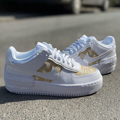 Custom Air Force 1 Beige