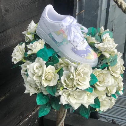 Custom Air Force 1 Pastel Monogram LV