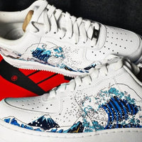 Custom Air Force 1 Wave Kanagawa