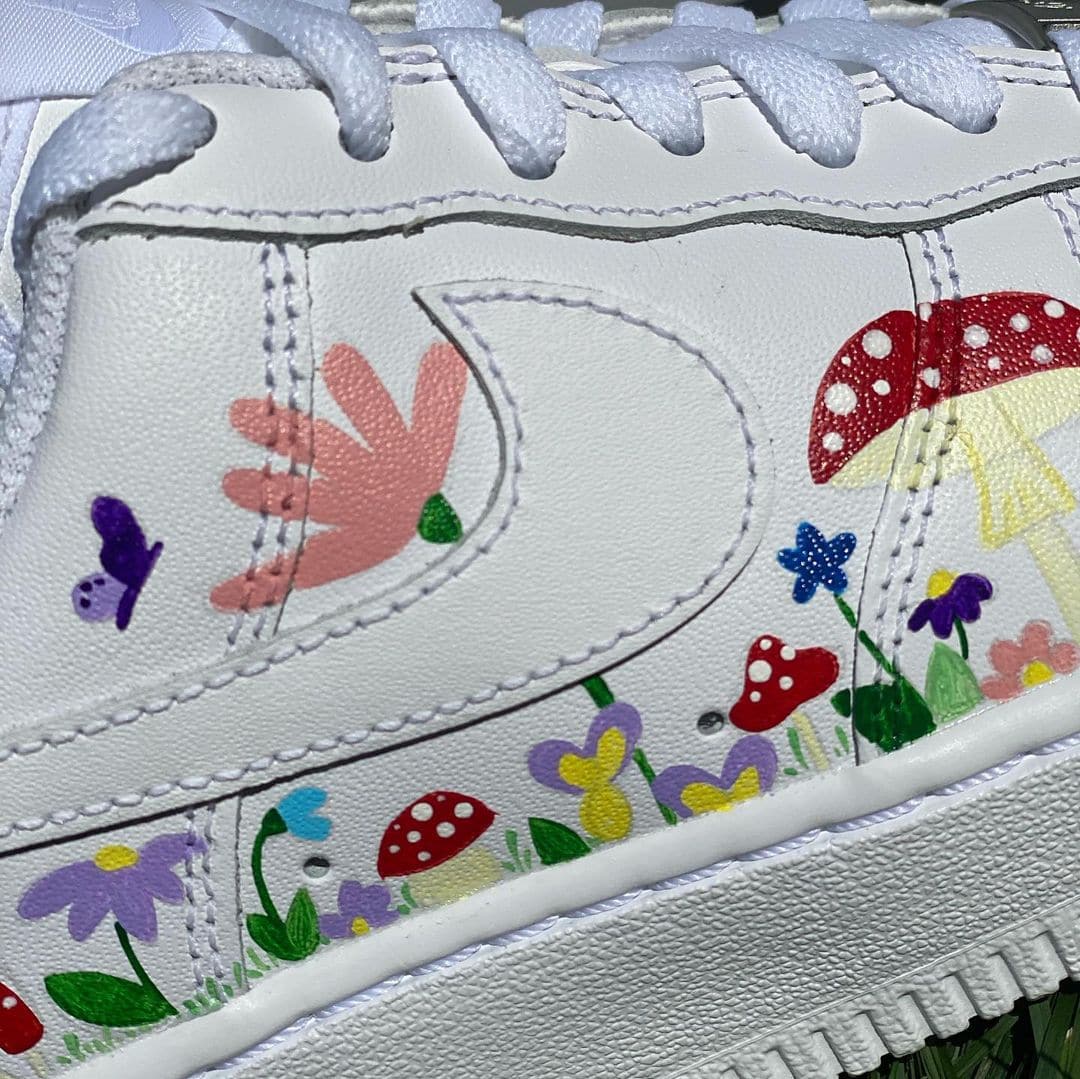 Wildflower Custom Air Force 1’s