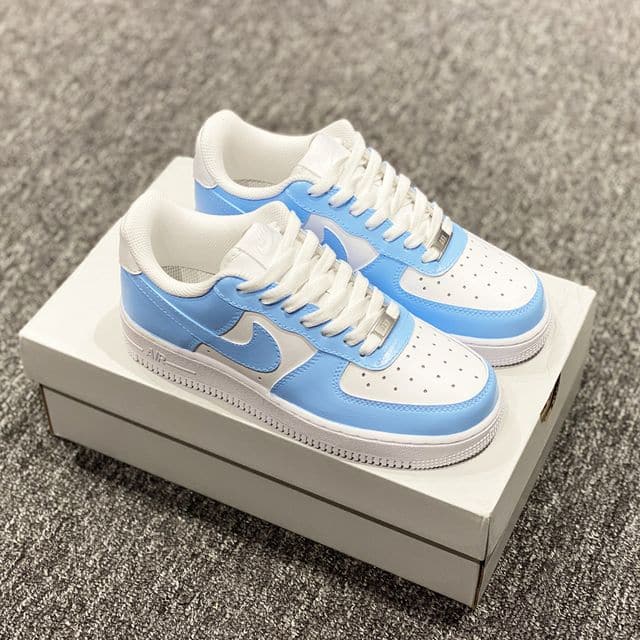 BABY BLUE AIR FORCE 1 CUSTOM