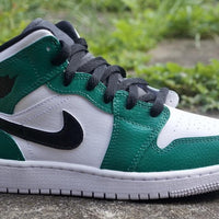 Custom Air Jordan 1 Lucky Green