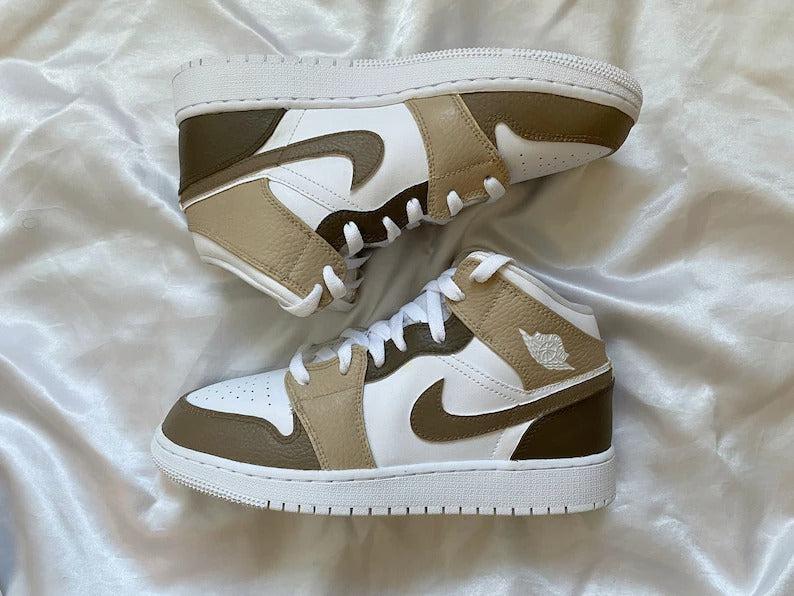 Custom Air Jordan 1 Beige