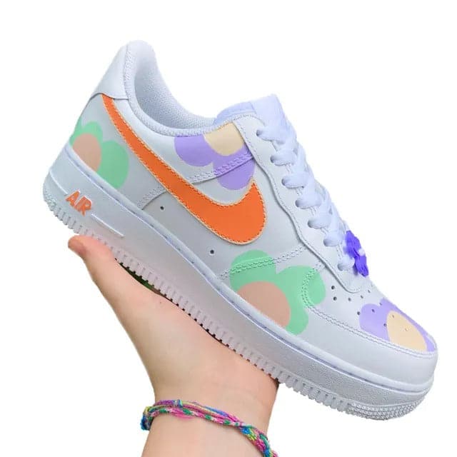 “Flower Power” Air Force 1’s