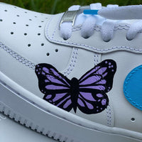 Butterfly Custom Air Force 1’s 🦋