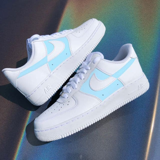 Custom Air Force 1 Two tone Blue