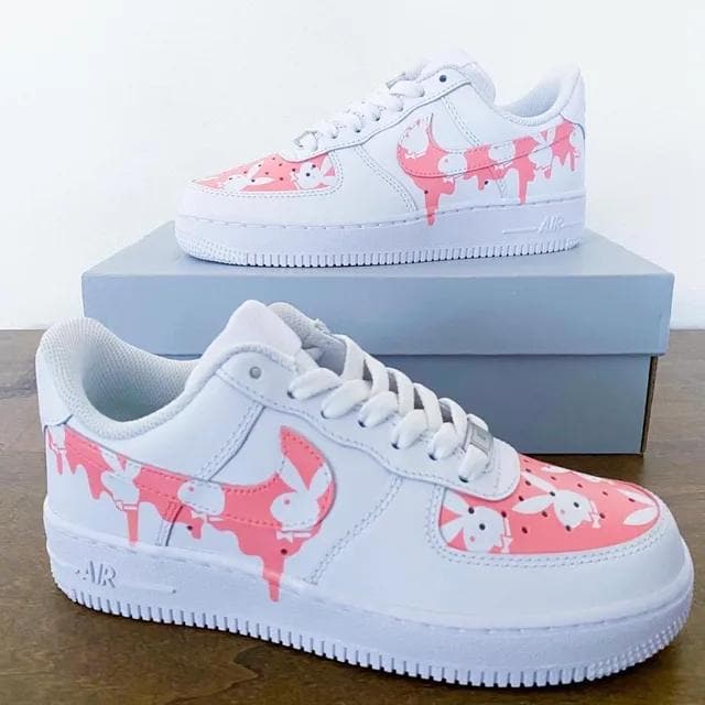 Custom Air Force 1 Playboy Bunny â insdrip