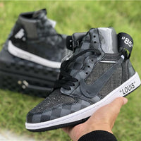 CUSTOM AIR JORDAN 1 X OFF-WHITE XLV GREY
