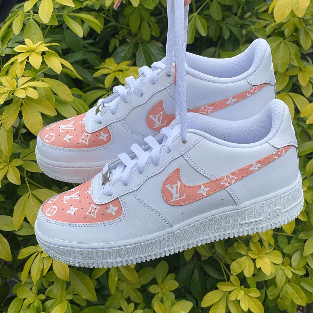 Pink LV Air Force 1