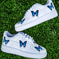 Blue Drip Butterfly AF1