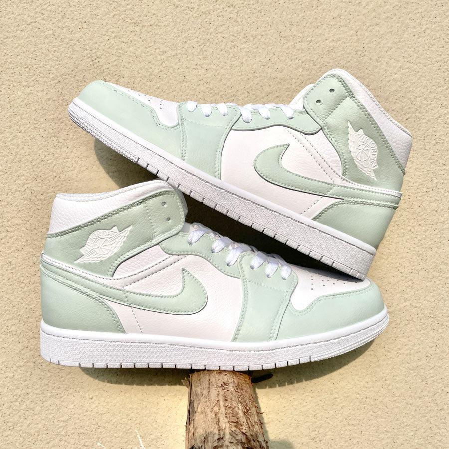 Custom Air Jordan 1 Sage
