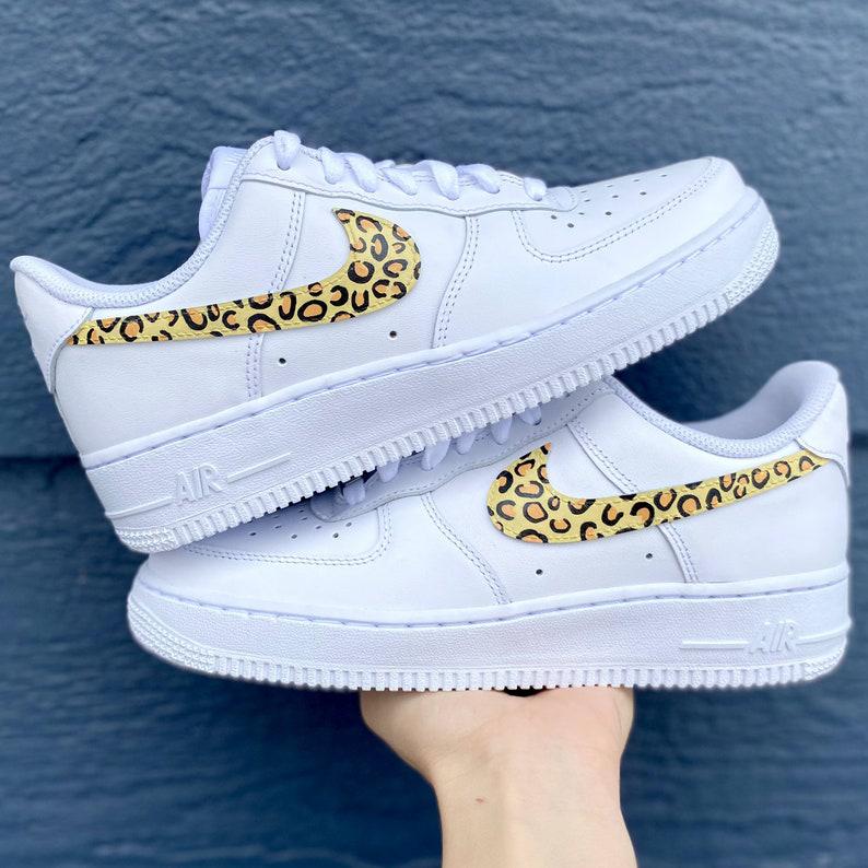 Cheetah Print Custom Air Force 1