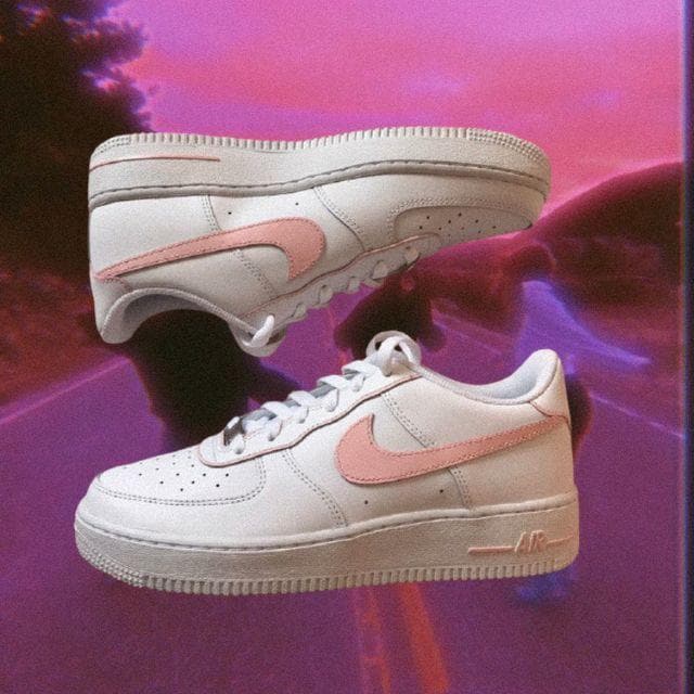 Pink Nostalgia Air Force 1’s