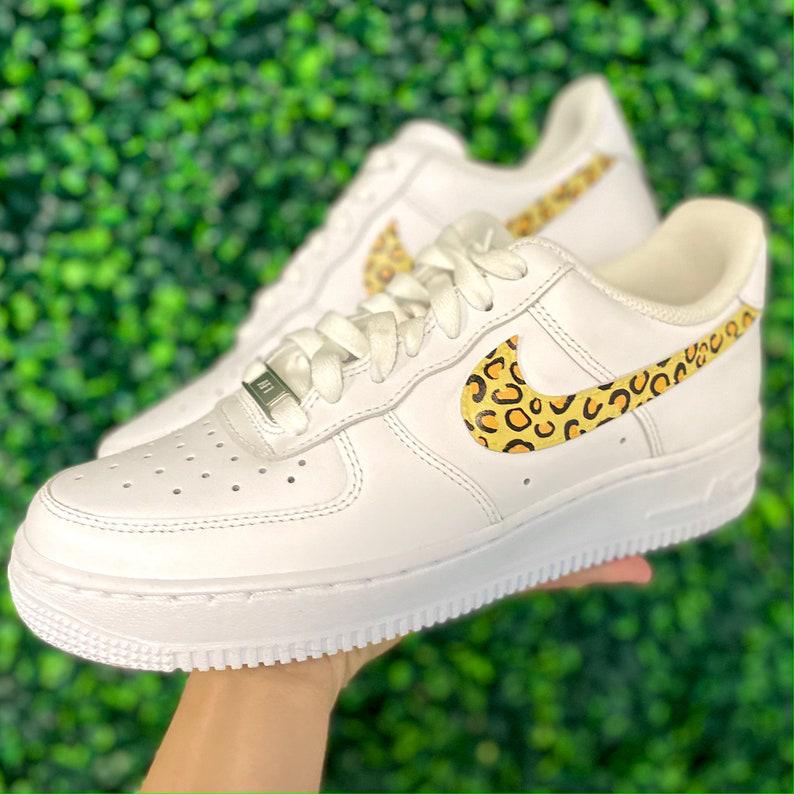 Cheetah Print Custom Air Force 1