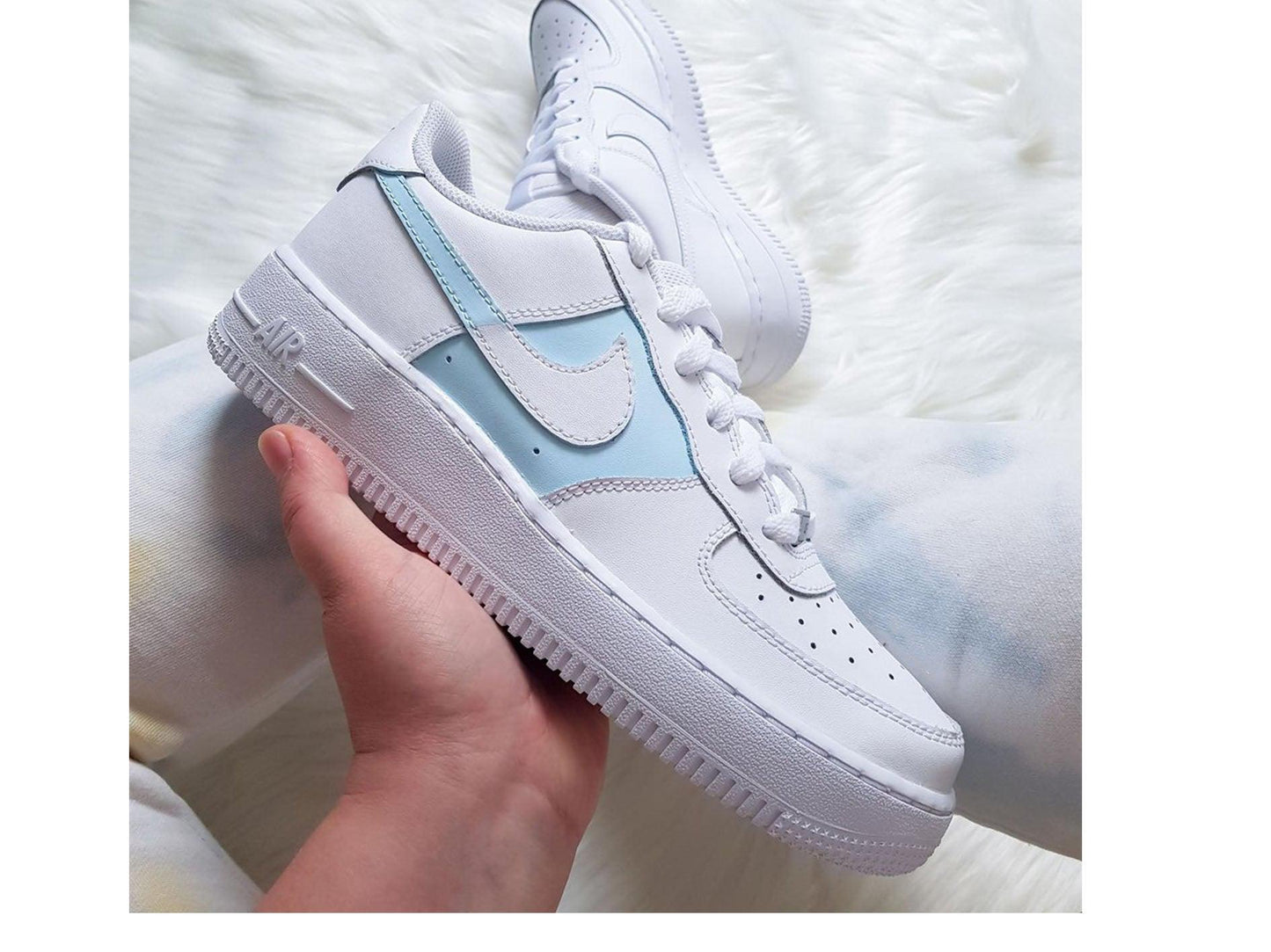 Blue Air Force 1 Custom