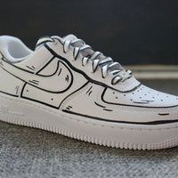 Cartoon Custom Nike Air Force 1 Custom Shoes (Made To Order) Custom Sneakers