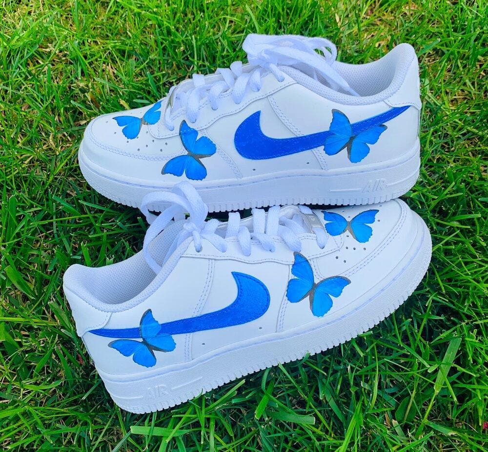 Custom Air Force 1 Galaxy Butterfly