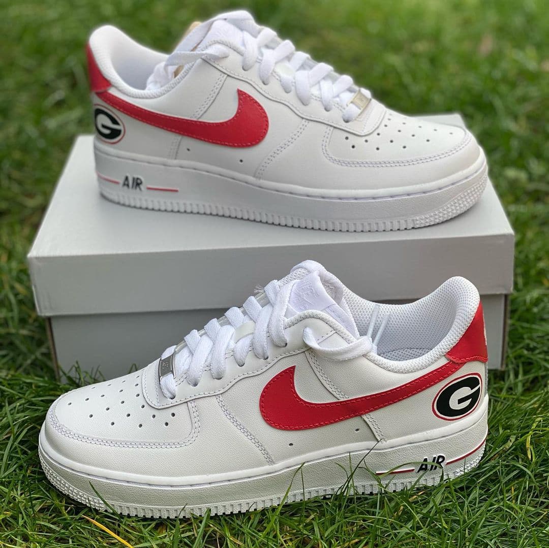 University of Georgia Custom Air Force 1’s