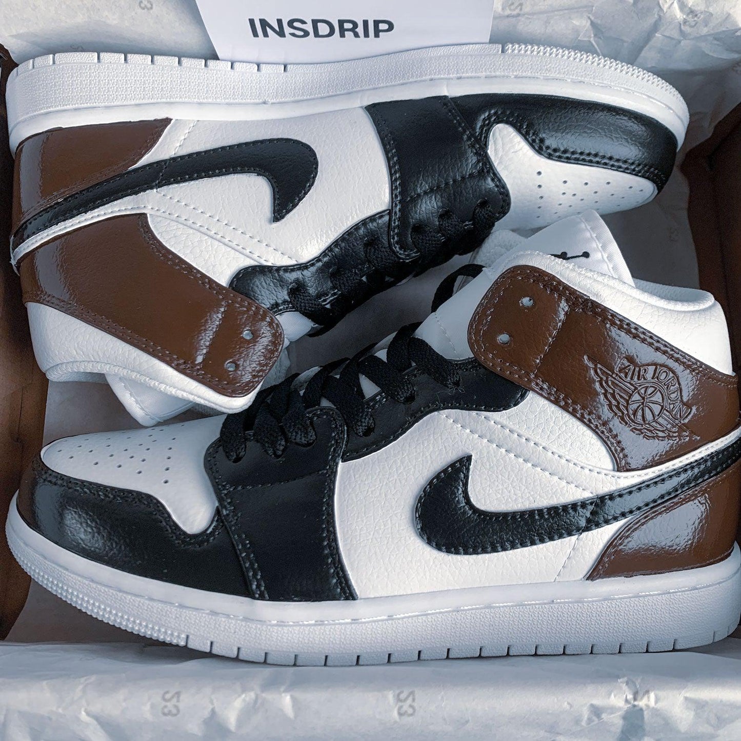DARK MOCHA AIR JORDAN 1 CUSTOM